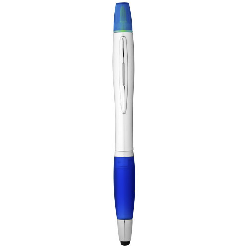 Bolígrafo stylus y marcador fluorescente 