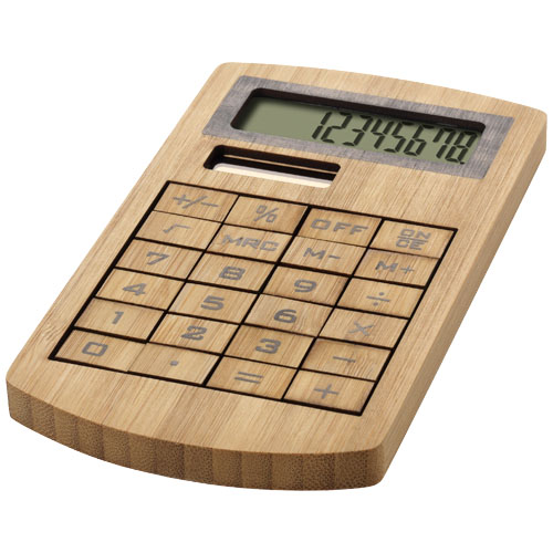 Calculadora de bambú 