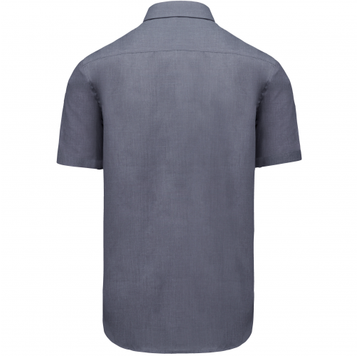Camisa popelina de polialgodón manga corta de fácil cuidado hombre