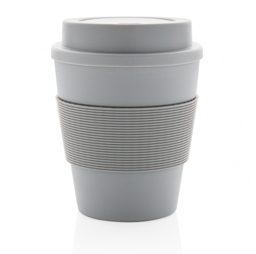 Taza de café reutilizable con tapa de rosca 350ml