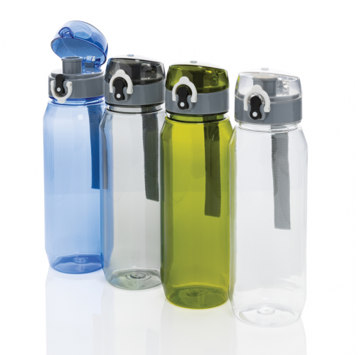 Botella de agua Yide antigoteo PET reciclado RCS 800 ml