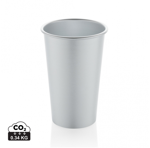 Vaso ligero Alo RCS aluminio reciclado 450 ml
